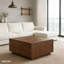 Table basse carrée 33,25 po à 4 tiroirs-1397150413
