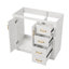Meuble-lavabo de 36 po sans lavabo supérieur, armoire de rangement en bois massif, meuble-lavabo autoportant avec 3 tiroirs et portes à fermeture douce-1161731076-1161731077