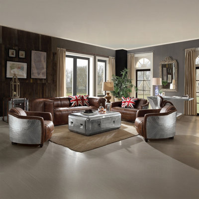 Brancaster Contemporary Sofa With Industrial-Inspired Design