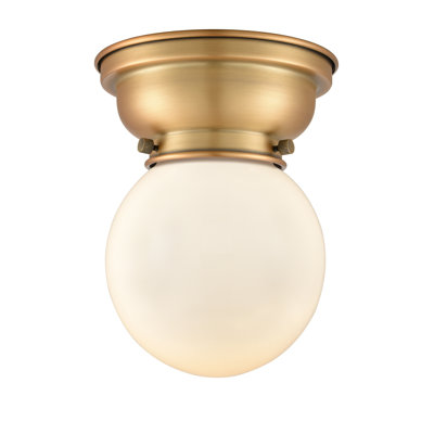 Plafonnier encastré en verre Lorri