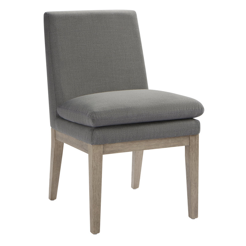 Chaise rembourrée Bethea, Lin performance Effie Flint