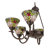 Jakey 6 - Light Steel Cone Chandelier