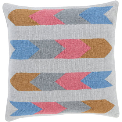 Kilim Cotton Geometric Throw Pillow Cover