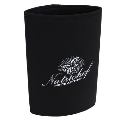 NutriChef Black Mini Keg Kegerator Cover
