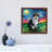 Tri-Color Corgi Night by Aja Trier - Floater Frame Painting on Canvas-220793919-220793917