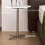 Petite table d'appoint en marbre Nature, table d'appoint moderne en métal 15,7 po