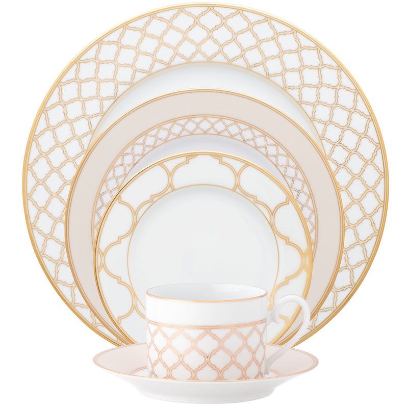 Noritake Eternal Palace 5-Piece Place Setting, Service for 1, Gold