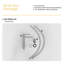 7.11" CUPC Certified Single Handle Bathroom Sink Faucet-118546126