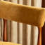 Chaise d'appoint jaune à dossier solide (ensemble de 2)-129910964