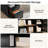 85.8-Inch L-Shaped Executive Desk with File Drawers-2094341778