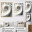 Blanc fractal spiral univers - impression-1044891368-1044891369