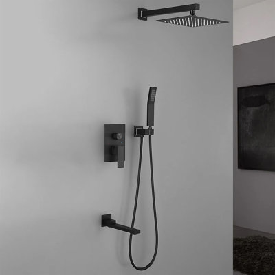 Système de douche complet avec valve brute