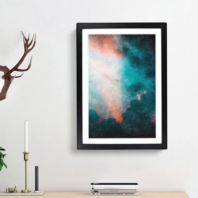 Ray of Light Through the Clouds - Picture Frame Graphic Art Print
