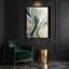 Aquarelle abstraite 36, art mural sur toile grise-994796772