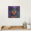  «Woof Rottweiler» par Rich Monet, art mural en métal, 12 po x 12 po-708507742