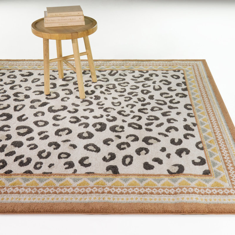 Tapis cuivre / gris anthracite Lennox, 5 pi 3 po x 7 pi