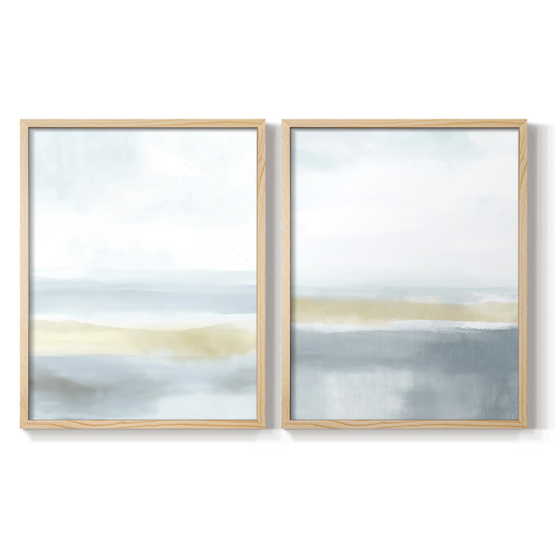 ABSTRACT Series DCCCLV III - Reproduction encadrée de qualité supérieure - prêt à être accroché - aucun clou requis - aucun clou requis