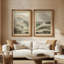 Ensemble de 2 œuvres d'art encadrées de qualité supérieure sur toile de qualité supérieure avec cadre de 26 po x 36 po-340877953