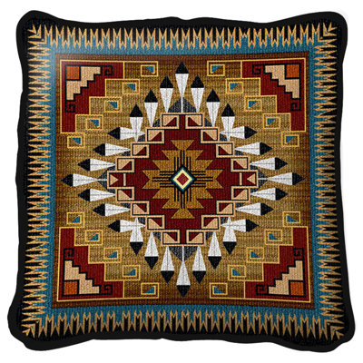 Brazos Cotton Throw Pillow
