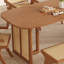 Table de salle à manger en osier à usage domestique-873074343