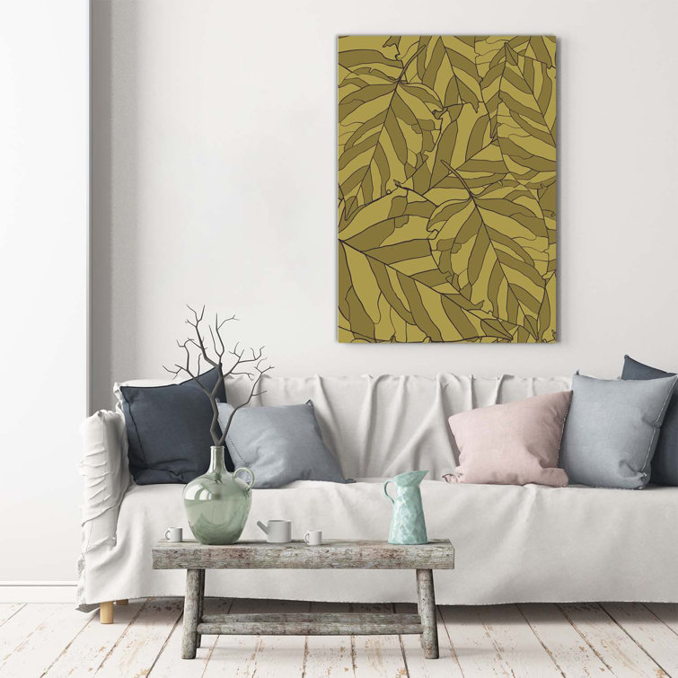 Ophelia & Co. Leaves - Wrapped Canvas Art Prints | Wayfair.co.uk