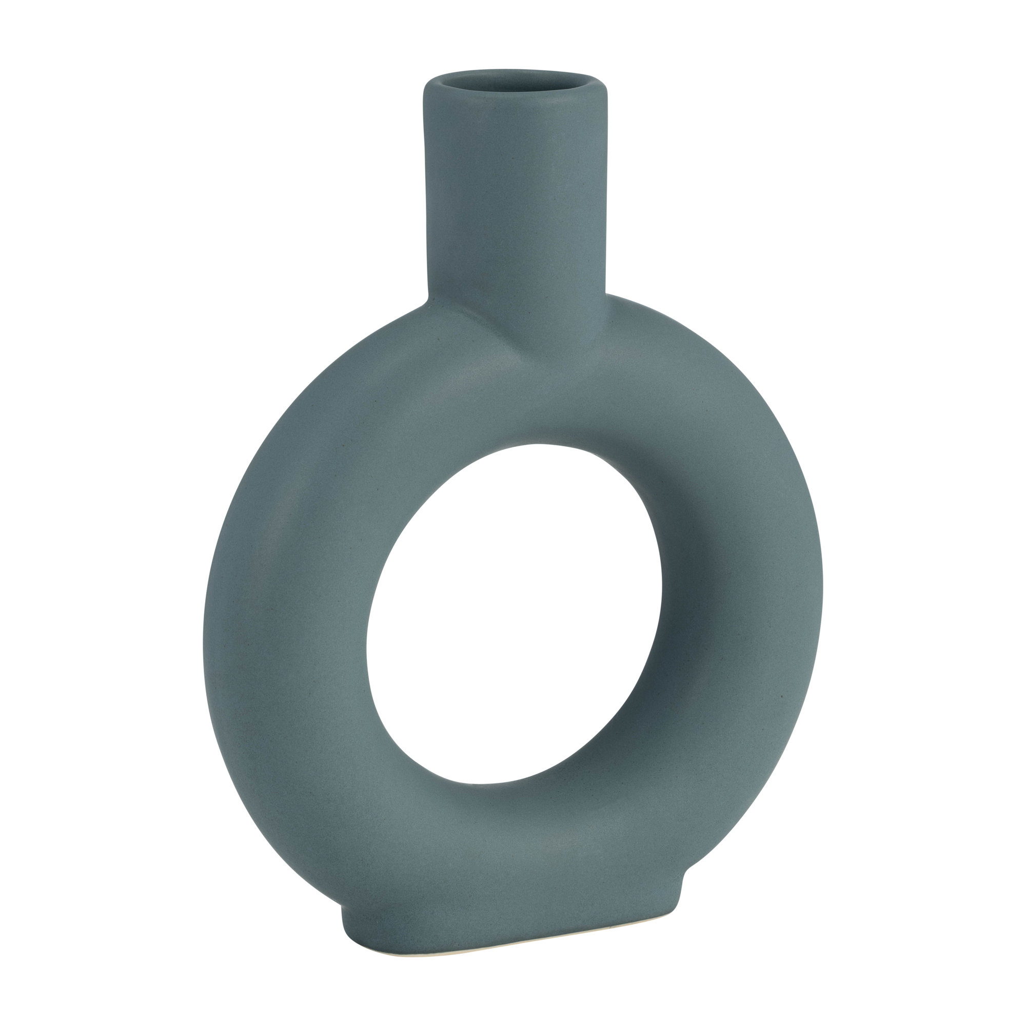  Ceramic Elegant Centerpiece Vase - A Must-Have Addition for Stylish Homes, Teal Blue