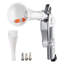 Pistolet de nettoyage de voiture, pistolet à air comprimé à haute pression de 6 à 9,2 bars avec 2 buses, buse rotative à 360 ° pour un nettoyage en profondeur, élimine rapidement la saleté et la poussière de la surface, fonctionne avec un compresseur d'air 1/4 NPT