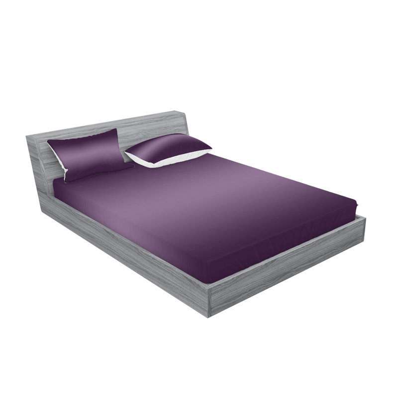 Drap-housse et coussin décoratif Ambesonne, Ensemble de draps pour très grand lit californien