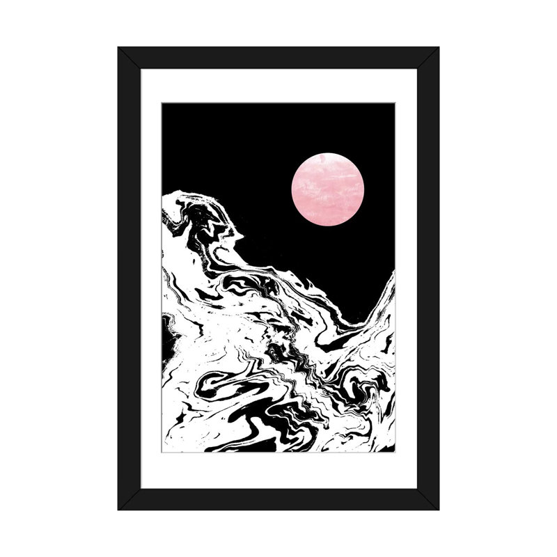« taria », reproduction d’art sur toile, Papier d'art encadré noir, H 32 po x l 24 po x P 1 po