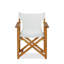 Chaise de réalisateur pliante en bois massif-129894110