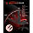 Reclining Gaming Chair with LED Lights and Headrest-943278513