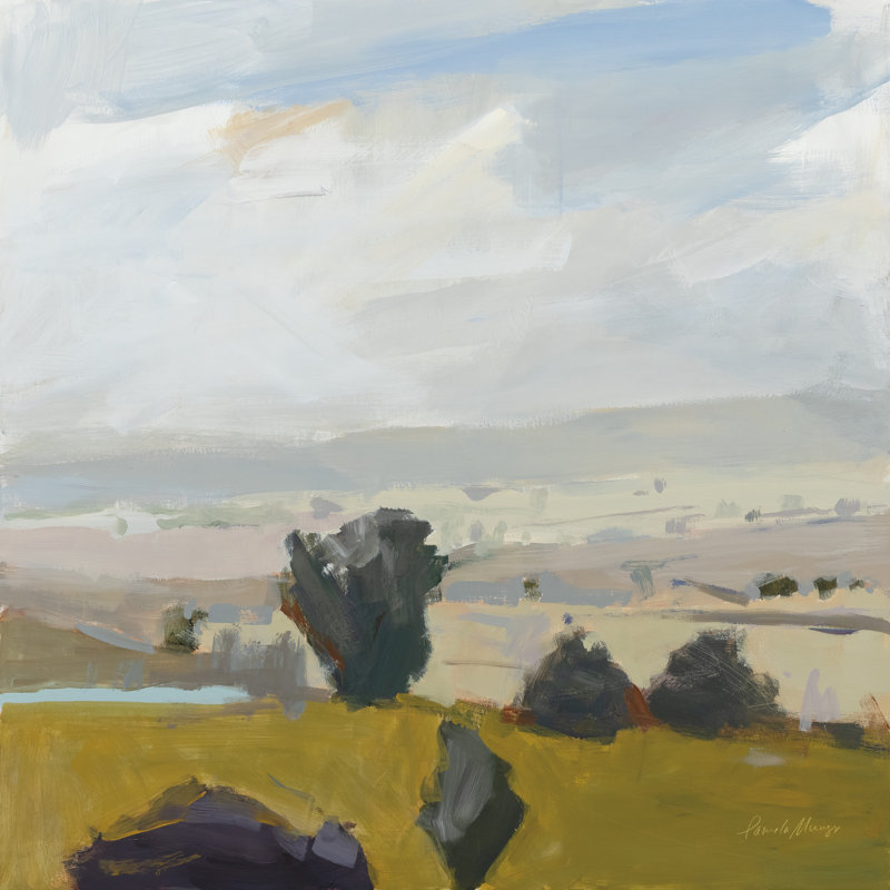 Vue de la vallée, H 36 po x l 36 po x P 1,25 po