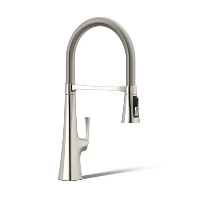 Graze Single Handle Kitchen Faucet with 21-9/16" Spout