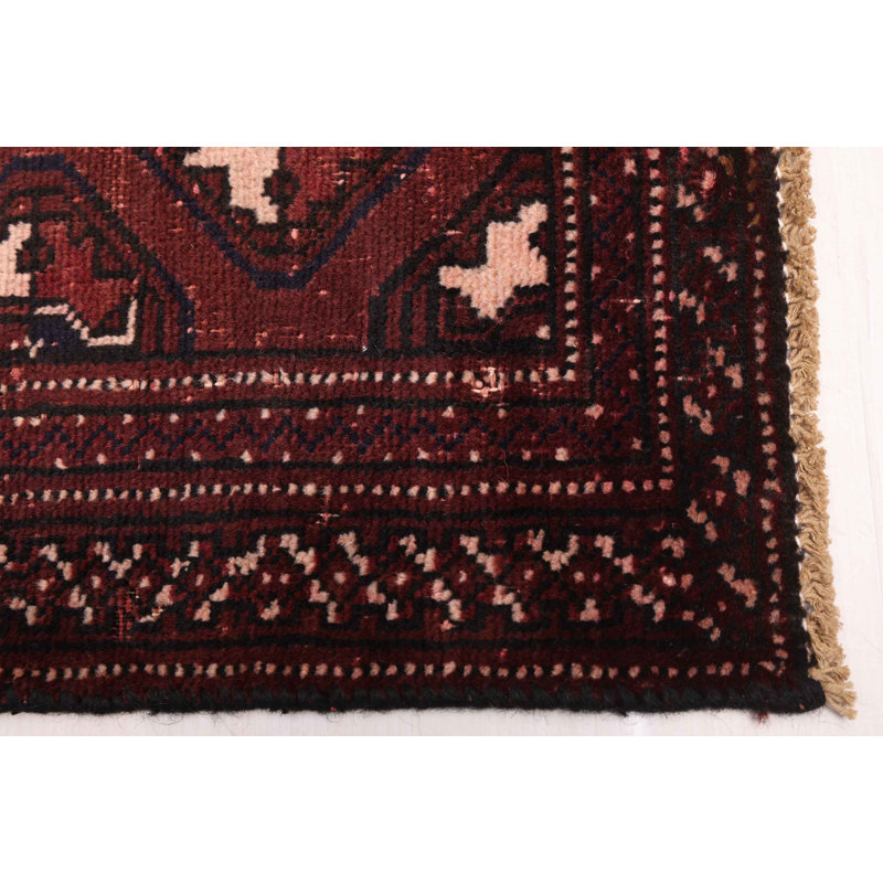 Tapis brun Baluch 3 pi 5 po x 7 pi 10 po
