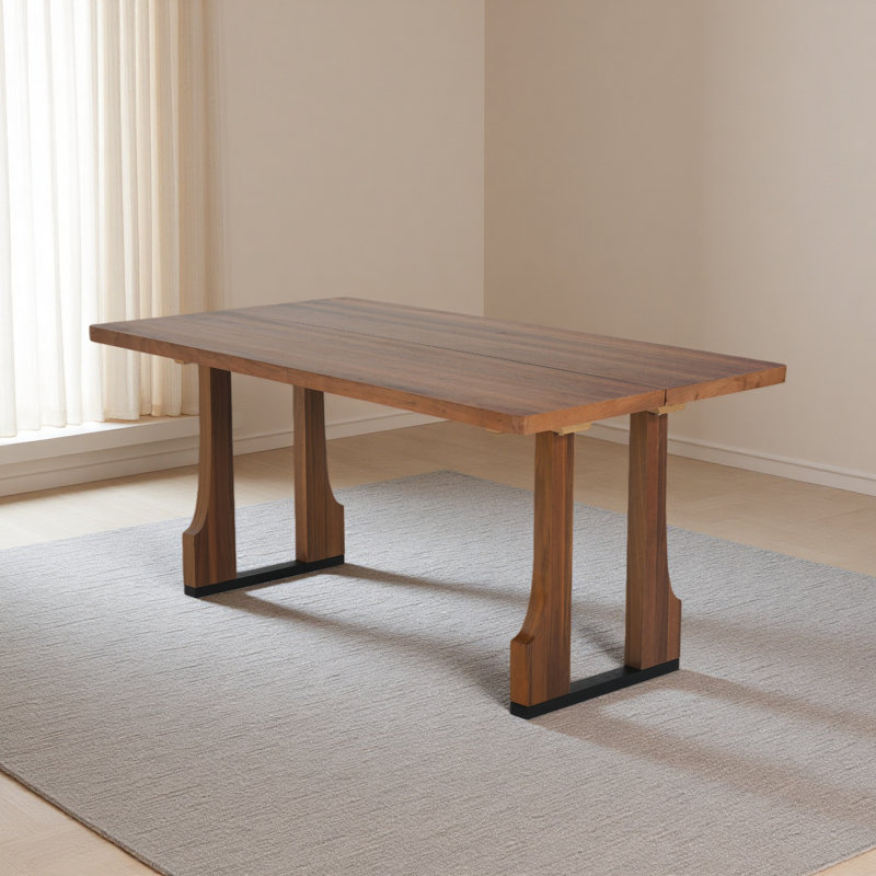 Table de salle à manger 63 ", Noyer