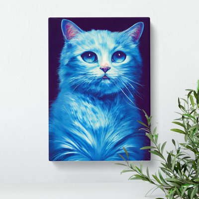 Young Cat - Wrapped Canvas