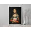 «Mona Lisa With Movie Popcorn»-98579372-98579368