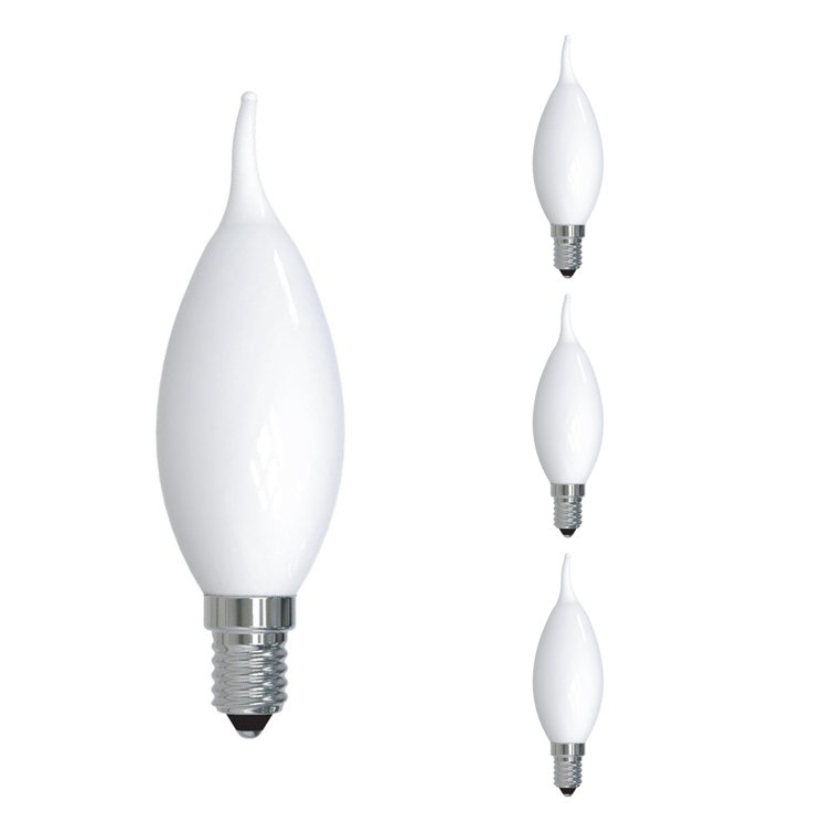 60 Watt Equivalent CA10 E12/Candelabra Dimmable LED Bulb