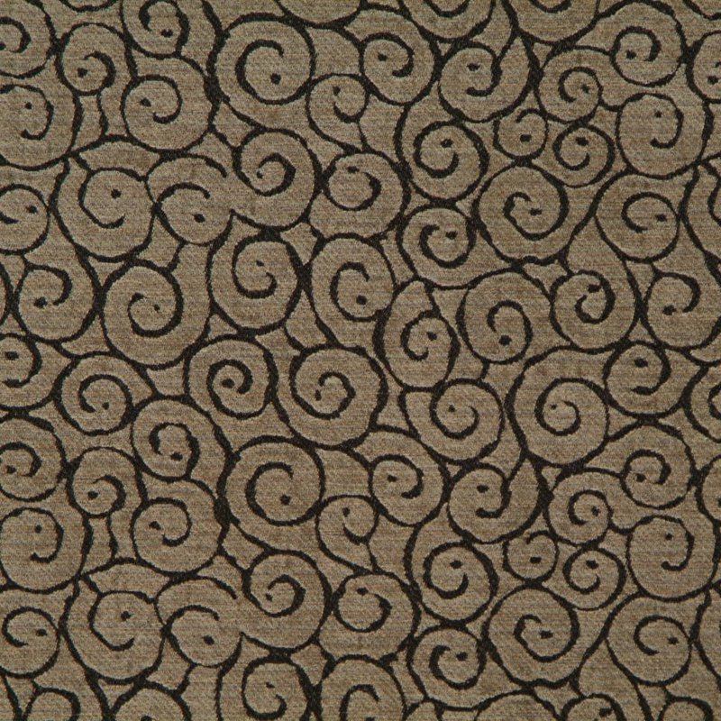 Allure Abstract Fabric, Brown