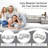 Aariketh 105"W Modular Chenille LAF RAF Sectional, Sofa Couch, 3 Seater-1698839468