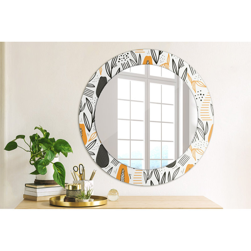 Huldar Glass Flat Wall Mirror