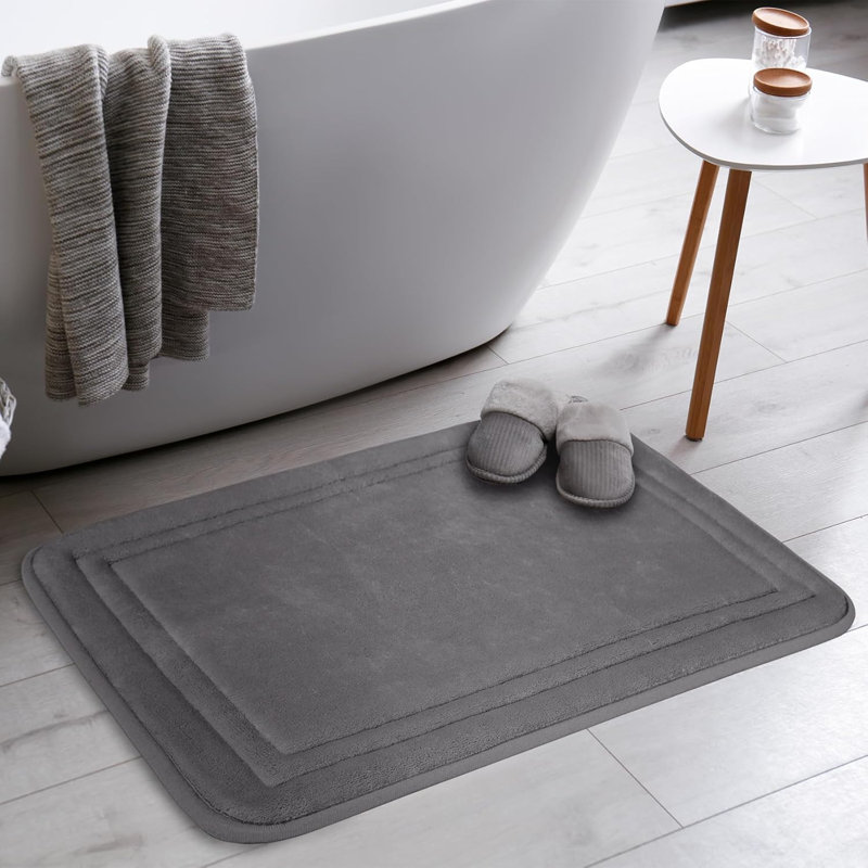 17" Memory Foam Bath Mat Rug