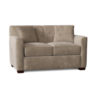Keaton 60" Square Arm Loveseat with Reversible Cushions by Birch Lane