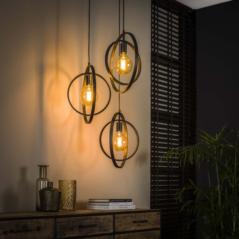 Deuxville 3 - Light Sphere Globe Pendant