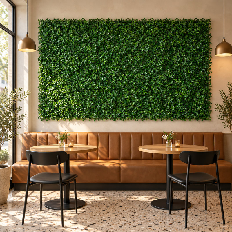 20 " H Faux Boxwood Hedge, Ensemble 24 pièces