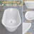 55" X 27" Acrylic Freestanding Soaking Bathtub With Drain in White-91855567