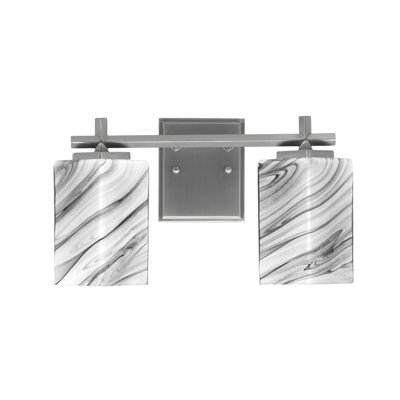 Barre d'éclairage de salle de bain 2 lumières Franklin