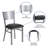 Elkton Slat Back Metal Restaurant Chair-262564114