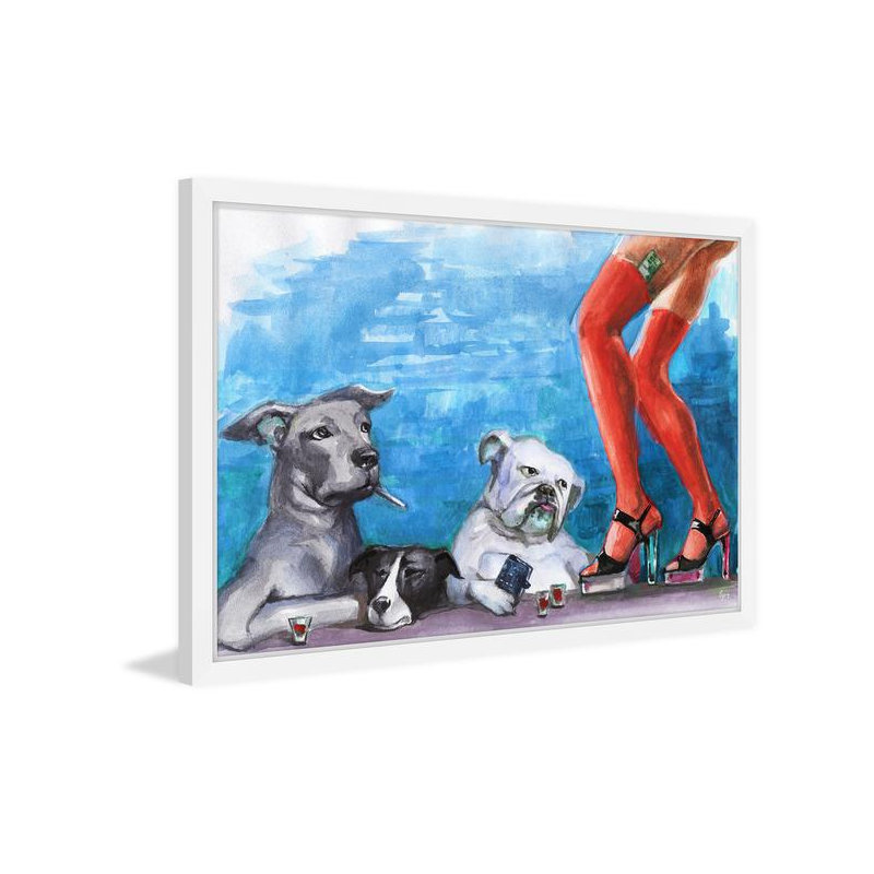 Eyre Tarney - Single Picture Frame Painting, 41cm H x 61cm W x 3.8cm D
