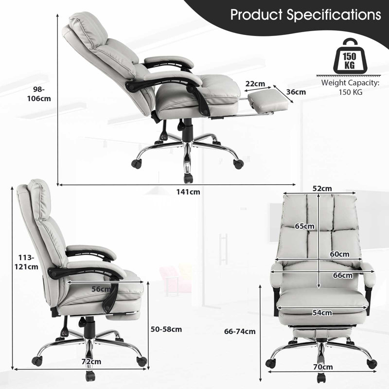 Office Chair, White